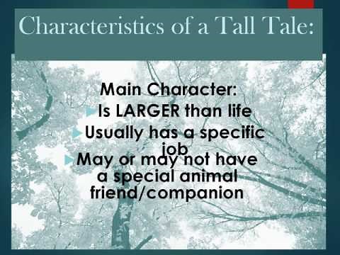 A Brief Introduction to Tall Tales for Elementary Students