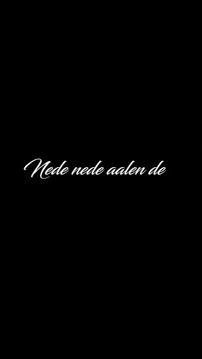 Nede nede lyrics video #shorts