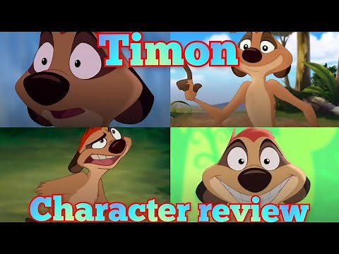 The Lion King | Timon Character Review