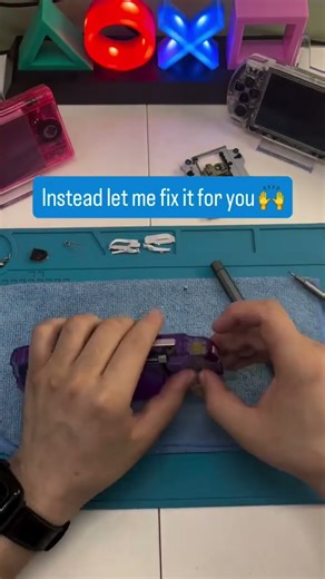 Repairing your psp console #gaming #retrogaming #psp