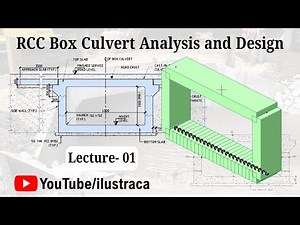RCC Box Culvert Analysis & Design | IRC | Lecture-01 | ilustraca | Sandip Deb