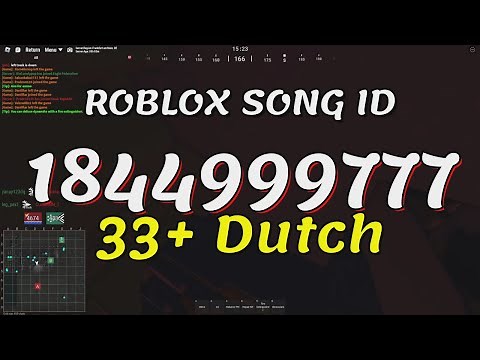33+ Dutch Roblox Song IDs/Codes
