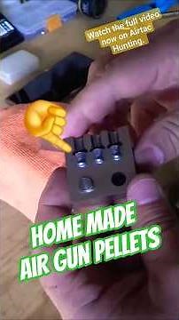Home made Air Gun Pellets #survival #survivalskills #survivaltips #airgun