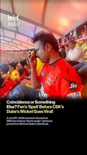 “Black Magic” in IPL 2026? Viral SRH Fan Moment Stuns Fans.