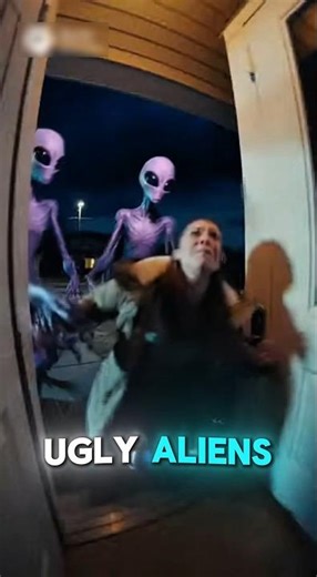 Aliens Abducted this girl! #ai #funny #doorbellcam #funnyshorts #soraai #aliens
