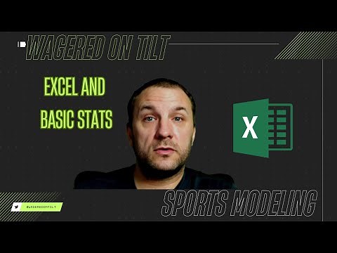 Sports Modeling Basic Excel Formulas