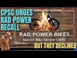 The Real Reason Rad Power Won’t Recall Their Batteries - what you need to know about this danger.