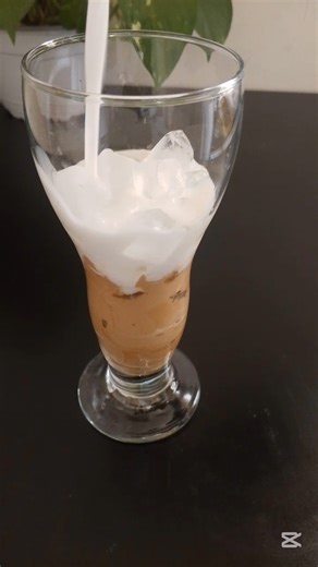 Iced Dalgona Coffee# whipped coffee