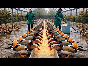 Mandarin Duck Mega Factory – The Full Process Behind Modern Mandarin Duck Farming (Full)