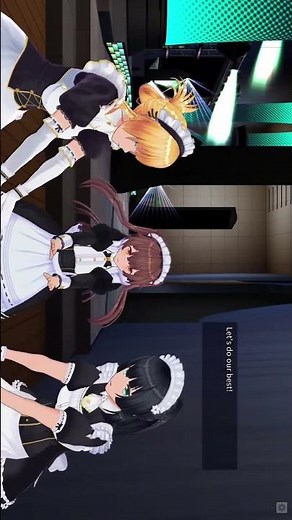 CUSTOM ORDER MAID 3D2 - Idol Stage Cut scene 4 (1/3) #カスタムオーダーメイド3D2 #カスタムキャスト #COM3D2 #メイド #maid
