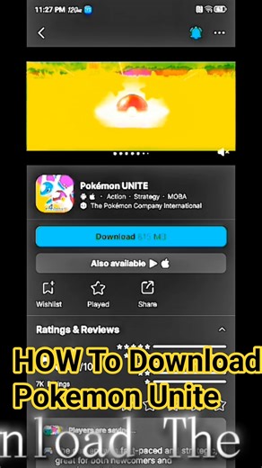 "Get Pokémon Unite Now: Easy Download Tips for Android & iOS!" #shorts #pokemonunite #downloadguide