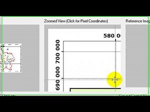How to Georeference a raster image/map in Global Mapper?