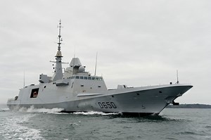 La Fremm Aquitaine s'en va en guerre
