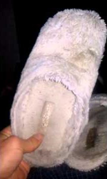 My really dirty worn slippers and they smell bad