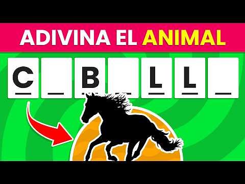 Guess 50 Animals Without Vowels - Part 2 | Animal Test and Mental Agility Test