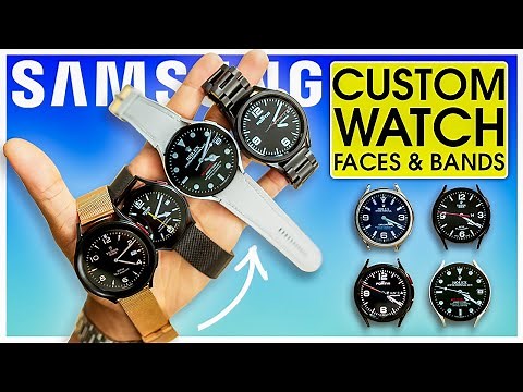 Galaxy Watch 6 Classic - How to get Custom Watch Faces [ROLEX TUDOR & MORE]