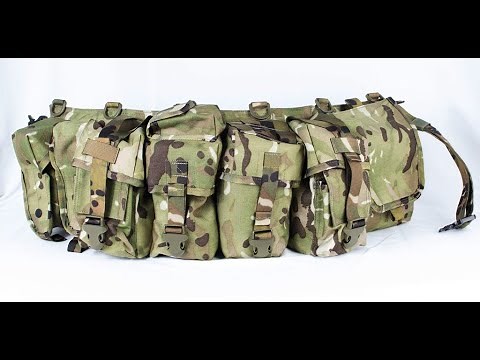 KitPimp Hybrid MTP Webbing - British Army Military Tailored Webbing IRR Airborne Commanders Model