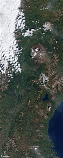 Volcanoes of Kamchatka - NASA Science
