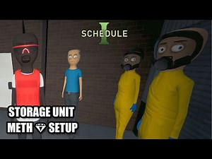 storage unit automated meth setup in schedule 1 (walkthrough)