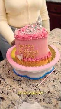 How I Made a Magical Glitter Explosion Cake!