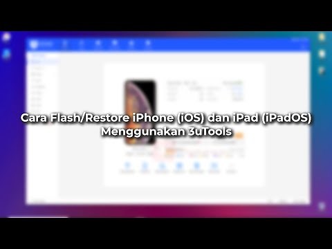 Cara Restore atau Flash iPhone dengan 3uTools