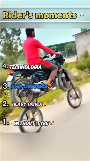 Bikers funny moments☠️ #shorts #biker #funny