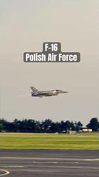 Kpt. Maciej "Slab" Krakowian. F-16 | Radom Low-Speed Pass, Vertical Climb & Flares #aviation