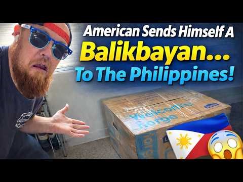 American Sends Himself A Balikbayan Box To The Philippines 🇵🇭