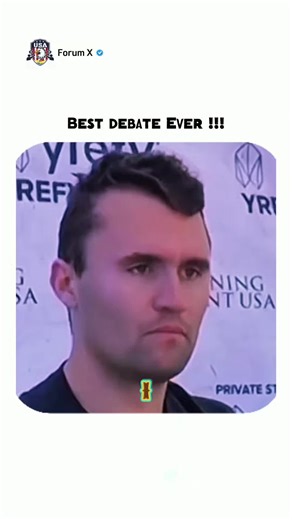 Charlie Kirk best debate moment ever #charliekirk #politics #debate #interviews #usa