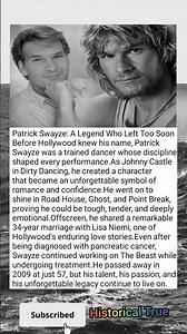 Patrick Swayze: The Hollywood Legend Who Left Us Too Soon 💔 | His Untold Story