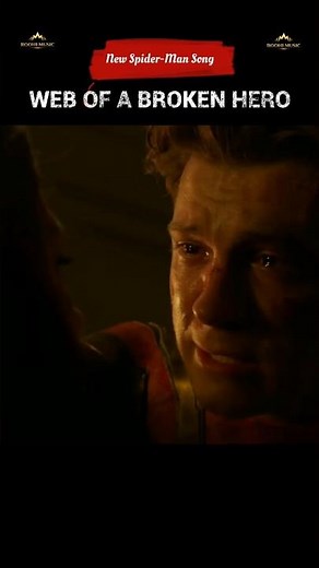Spider man song ~ Web of a Broken Hero 💔 ~ #spiderman #marvel #brandnewday #tomholland