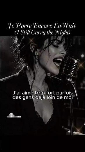 🇫🇷 Je Porte Encore La Nuit | I Still Carry the Night | French Soul-Blues Chanson
