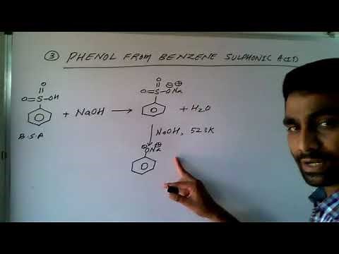 Preparation of Phenol from Benzene Sulphonic Acid