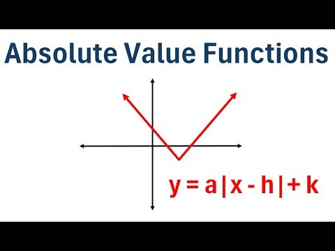 How to Graph Absolute Value Functions