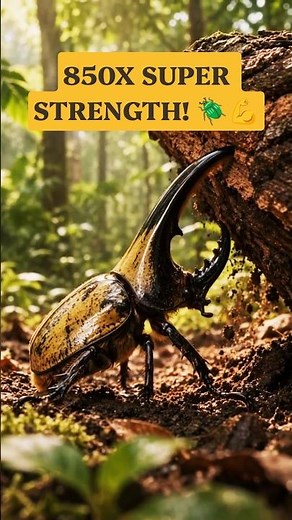 The Strongest Insect On Earth! 🪲💪 #Shorts
