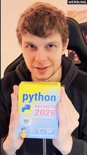 Python Calendar 2026! 365 days and 365 challenges! 💪 #python #calendar2026 #giftidea