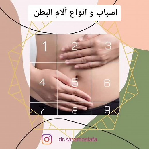 اسباب و انواع ألام البطن #البطن #المغص #الجهاز_الهضمي #طب #صحه #تغذية #الجسم #كن_صحي #معادن_الجسم #جهاز_المناعة