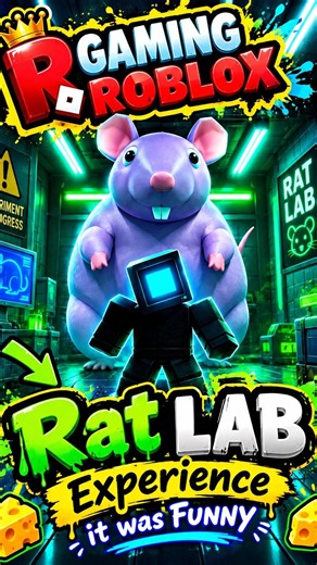 Rat LAB Experience #RgamingrobloX #RobloX #Robloxshorts #Gameplay #walkthrough #foryou