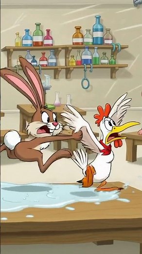 The Crazy Chemist! 🐔 Funny Animated Lab Experiment | BiToon Lab