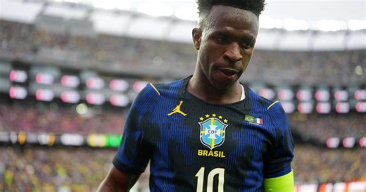 Vini Júnior em números: veja como foi a atuação do atacante da Seleção Brasileira