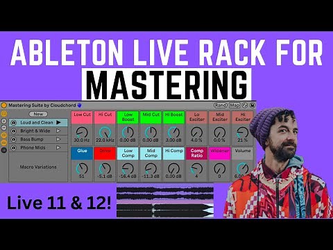 Mastering Rack for Ableton Live 11 and 12 (Free Download)