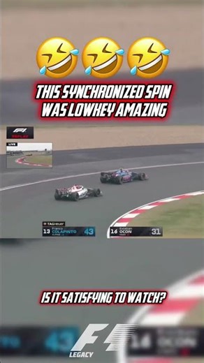 Just like Latifi and Schumacher in Abu Dhabi 2022