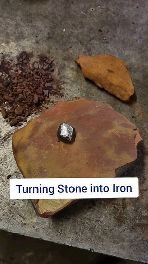How to turn stone into Iron!! 😁👍 #smelting #bloomery #iron #blacksmith #forge #jewellery #silver #silverjewelry #ironstone #weld #knifemaking #handmade #bespoke #custom #metalart #metalwork #metal #goldsmith #uk #lancashire #british #engineering #reels | Raysons Exhausts