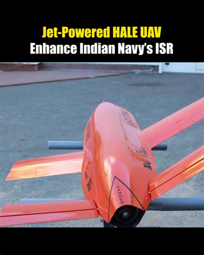 Jet-Powered HALE UAV Enhance Indian Navy’s ISR #reelschallenge #UAV #shortsfeed | vedicvatica.com
