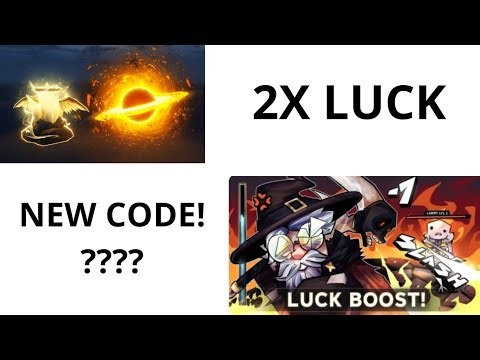 NEW CODE! 2x LUCK (THE FORGE)