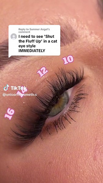 Unicorn Cosmetics Cat Eye Style Cluster Lashes Review