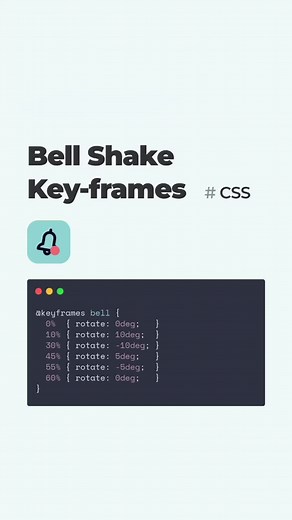 Subtle Shake Animation Keyframe Tutorial for Icons | CSS & HTML