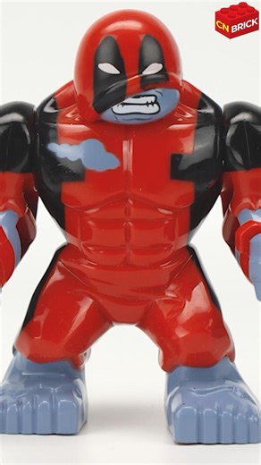 Lego Muscle Deadpool