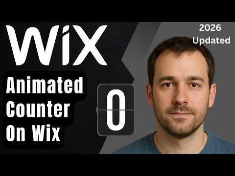 How to Add an Animated Number Counter to Your Wix Website (Updated 2026 Step-by-Step Beginner Guide)