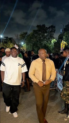 Abedi Pele and his children at The Showdown Night🥊🇬🇭